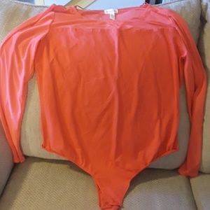 Woman’s Long Sleeve Body Suit (plus size)